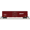 Atlas Trainman 20008250 HO Scale 50'6" Boxcar - BNSF Road # 724876 (Brown/White)