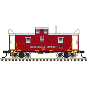 Atlas Trainman 20008272 HO Scale Cupola Caboose - Buckingham Branch Road # 223 (Yellow/Blue)