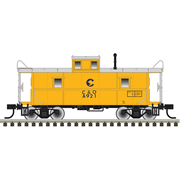 Atlas Trainman 20008274 HO Scale Cupola Caboose - Chessie System (C&O Patch) Road # 923 (Yellow/Blue)