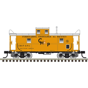 Atlas Trainman 20008275 HO Scale Cupola Caboose - Ferrocarril Chihuahua Al Pacifico Road # 681 (Yellow/Black)