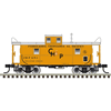 Atlas Trainman 20008275 HO Scale Cupola Caboose - Ferrocarril Chihuahua Al Pacifico Road # 681 (Yellow/Black)