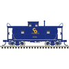 Atlas Trainman 20008277 HO Scale Cupola Caboose - Chesapeake & Ohio Road # 3536 (Blue/Yellow)
