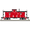 Atlas Trainman 20008279 HO Scale Cupola Caboose - Chicago & Eastern Illinois Road # 1 (Red/White)