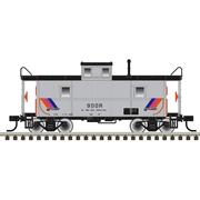 Atlas Trainman 20008281 HO Scale Cupola Caboose - New Jersey Transit Road # 900 (Silver/Black)