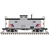 Atlas Trainman 20008281 HO Scale Cupola Caboose - New Jersey Transit Road # 900 (Silver/Black)