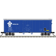 Atlas Trainman 20008356 HO Scale 40' Plug Door Box Car - Central Soya # 5550 (Blue/White)