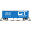 Atlas Trainman 20008360 HO Scale 40' Plug Door Box Car - Grand Trunk Western # 517004 (Blue/White)