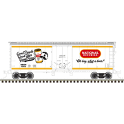 Atlas Trainman 20008368 HO Scale 40' Plug Door Box Car - National Bohemian # 1919 (White/Gold/Red)
