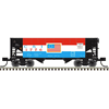 Atlas Trainman 20008516 HO Scale 2-Bay Offset Side Hopper 2-Pack - Cambria & Indiana - Bicentennial Set # 1776, 1976 (Black/Red/White/Blue)