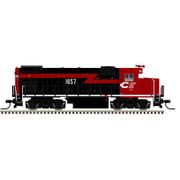 Atlas Trainman 40006260 N Scale GP15-1 Diesel Locomotive - Cincinnati Eastern # 1686 (Red/White/Gray)
