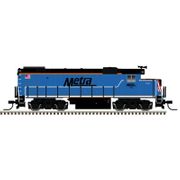Atlas Trainman 40006274 N Scale GP15-1 Diesel Locomotive - Metra 14 (Blue/Black/Red/Orange/White)
