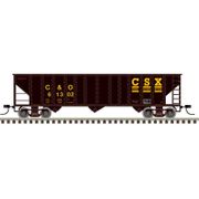 Atlas Trainman 50007669 N Scale 90 Ton Hopper - C&O (CSXT Transportation) Road # 62323 (Black/Yellow)