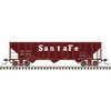 Atlas Trainman 50007680 N Scale 90 Ton Hopper - ATSF (Large Roadname) Road # 179541 (Brown/White)