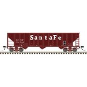 Atlas Trainman 50007682 N Scale 90 Ton Hopper - ATSF (Large Roadname) Road # 179595 (Brown/White)