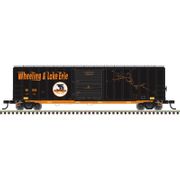 Atlas Trainman 50007731 N Scale 50'6" Box Car - Wheeling & Lake Erie Road # 2025 (Black/Orange)