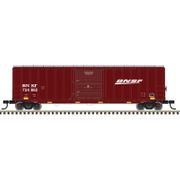 Atlas Trainman 50007732 N Scale 50'6" Box Car - BNSF Road # 724862 (Brown/White)