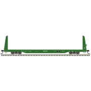Atlas Trainman HO Scale Bulkhead Flat Cars