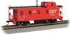 Bachmann 14004 HO Scale Streamlined Caboose with Offset Cupola - Grand Trunk # 122 ##