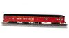 Bachmann 14314 HO Scale 85' Smooth-Side Observation Car with Interior Lighting - Norfolk & Western # 582