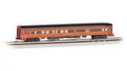 Bachmann 14356 N Scale 85' Smooth-Side Observation Car with Interior Lighting - 