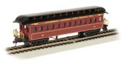 Bachmann 15104 HO Scale Coach with Rounded-End Clerestory Roof - Santa Fe #93