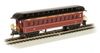 Bachmann 15104 HO Scale Coach with Rounded-End Clerestory Roof - Santa Fe #93