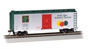 Bachmann 16024 HO Scale 40' Box Car - Christmas NP&S  North Pole Ornament Artisans