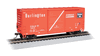 Bachmann 18206 HO Scale Hi-Cube Box Car - Burlington # 19286 (corrugated door design) ##