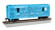 Bachmann 19714 HO Scale 40' Animated Stock Car - Great Northern # 56385 with Cattle ##
