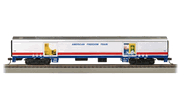 Bachmann 19902 HO Scale American Freedom Train Exhibit Car with Lighted Display - American Freedom Train # 102