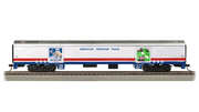 Bachmann 19904 HO Scale American Freedom Train Exhibit Car with Lighted Display - American Freedom Train # 104