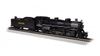 Bachmann 54407 HO Scale USRA Light 2-8-2 Steam Locomotive & Tender with Operating Headlight (DCC Ready with NMRA 21-Pin Plug) - Nickel Plate Road #587 with Long Tender
