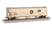 Bachmann HO Scale Trinity 5161 3-Bay Covered Hopper
