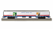 Bachmann HO Scale American Freedom Train Exhibit Cars with Lighted Displays