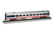 Bachmann HO Scale Amtrak Midwest� Siemens Venture Cars with Lighted Interior