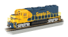 Bachmann HO Scale EMD GP40 with All-Wheel Drive (DCC Equipped)