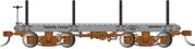 Bachmann Spectrum 26513 On30 Scale Flat Car - Gray, Data Only (Two Per Box)