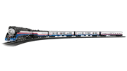 Bachmann Trains 789 HO Scale American Freedom Train Set