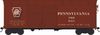Bowser 43340 HO X31F 4-Dr Turtle Roof Box Car PRR Shadow Keystone #81615 Blt 3-36 Repack 5-58 Bowser 43340 HO X31F 4-Dr Turtle Roof Box Car PRR Shadow Keystone #81615 Blt 3-36 Repack 5-58
