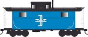 Bowser 43350 HO Scale N5 Caboose Boston & Maine blue #C16 Blt. 1940 Rpkd 4-73