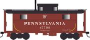 Bowser 43370 HO Scale N5 Caboose PRR Shad. Key. Pittsburgh # 477250 Blt. 5-15 Rpkd 9-54