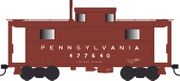 Bowser 43372 HO Scale N5 Caboose PRR N5B Futura Lettering #477651 Blt. 4-41 Rpkd 4-41
