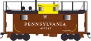 Bowser 43378 HO Scale N5 Caboose PRR N5B Sh. Key W/Trmph # 477767 Blt. 8-41 Rpkd 10-60