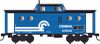 Bowser 43380 HO Scale N5C Caboose Conrail # 23043 Rpkd 5-76