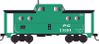Bowser 43382 HO Scale N5C Caboose Penn Central # 23004 Rpkd 4-68