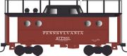 Bowser 43386 HO Scale N5C Caboose PRR Early Eastern Reg. w/Trainphone # 477994 Rpkd 5-45