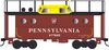 Bowser 43405 HO Scale N5C Caboose PRR Shadow Keystone w/Trainphone # 477955 Rpkd 2-61