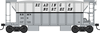 Bowser 43682 HO Scale 70 Ton Ballast Car - Reading and Northern # 113