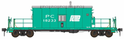 Bowser 71003 HO Scale N9 Caboose - Penn Central Early # 18233