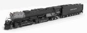 Broadway Limited 6986 UP Challenger 4-6-6-4, #3985 Excursion Locomotive, Oil Tender, Black & Graphite, Paragon4 Sound/DC/DCC, Smoke N